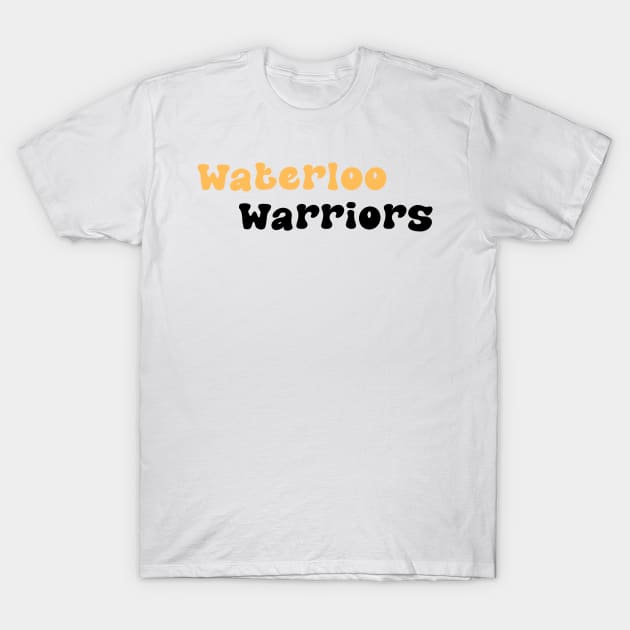 Waterloo Warriors T-Shirt by stickersbyjori